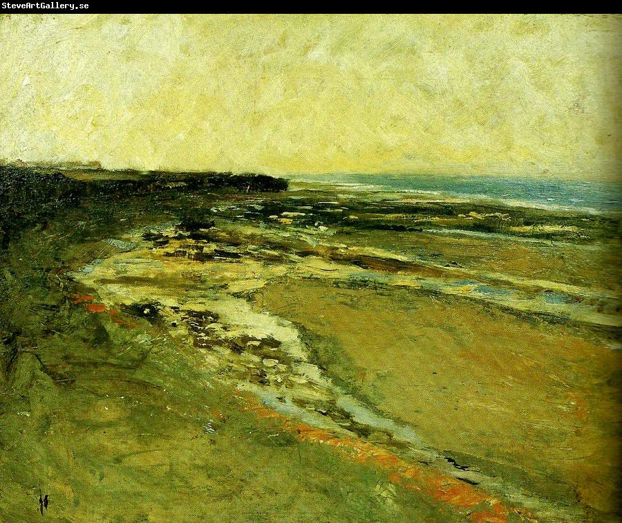 Carl Fredrik Hill strand vid luc-sur-mer